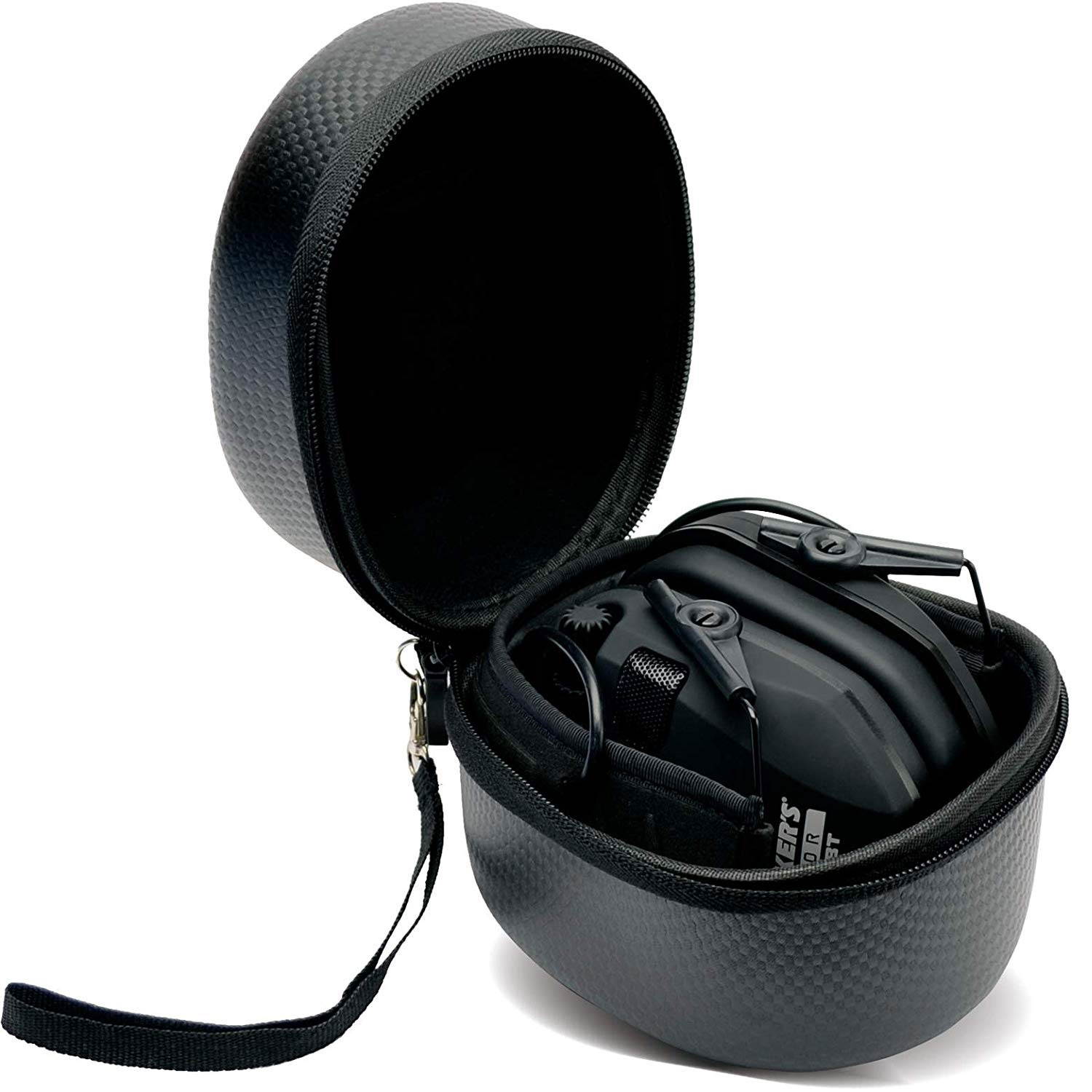 Walker's Razor Hearing Protection Earmuff w/ Walker's Razor Ear Muff Case