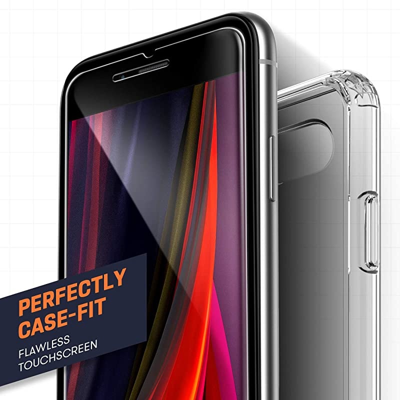 3Pack  Compatible with iPhone SE Screen Protector 2020 Tempered Glass Screen Protector for iPhone 87 and iPhone 6 6s with EasyInstallation Tool47 inch