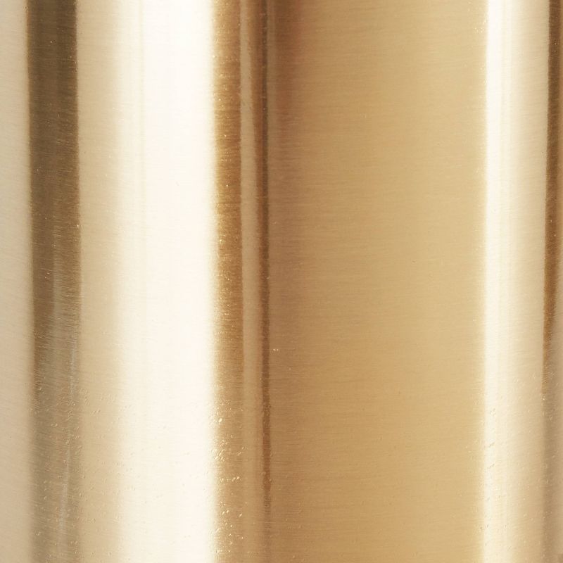 Cannes Contemporary/Glam Table Lamp with Metal Shade White (Includes LED Light Bulb) - LumiSource