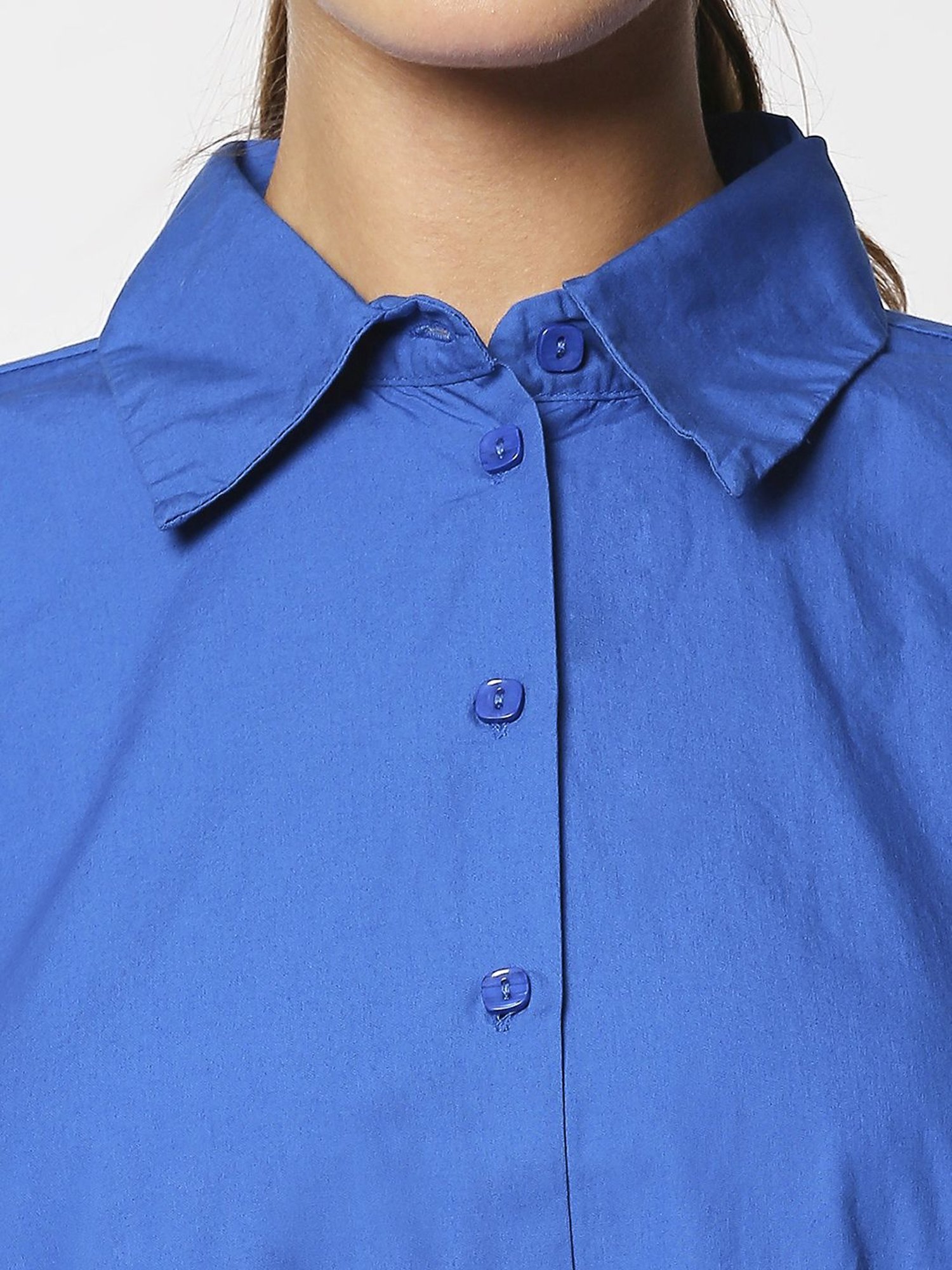 Remanika Blue Pure Cotton Shirt