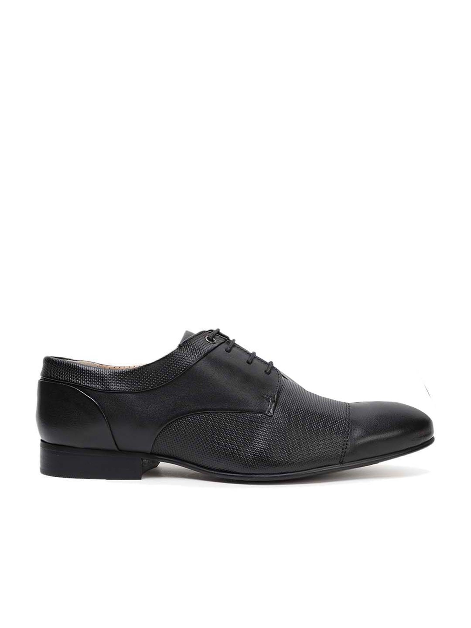 Gabicci Men's Black Derby Shoes