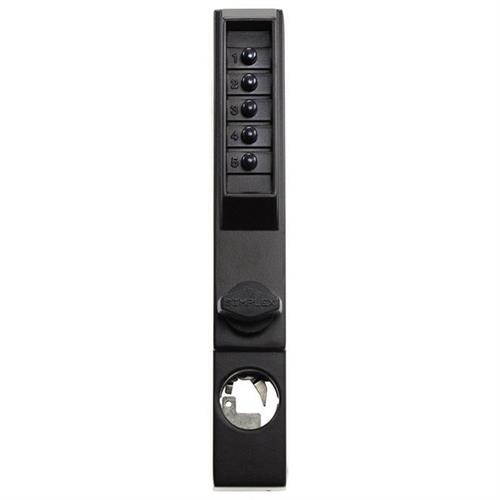 Simplex 3001-55 Duranodic 55 Mechanical Pushbutton Combination Lock With Mortise Cylinder For Narrow Stile Doors (Cylinder, Latch & Strike Not Included)