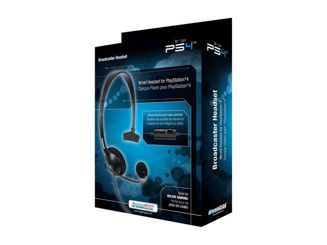 dreamGEAR Broadcaster Headset for PlayStation 4
