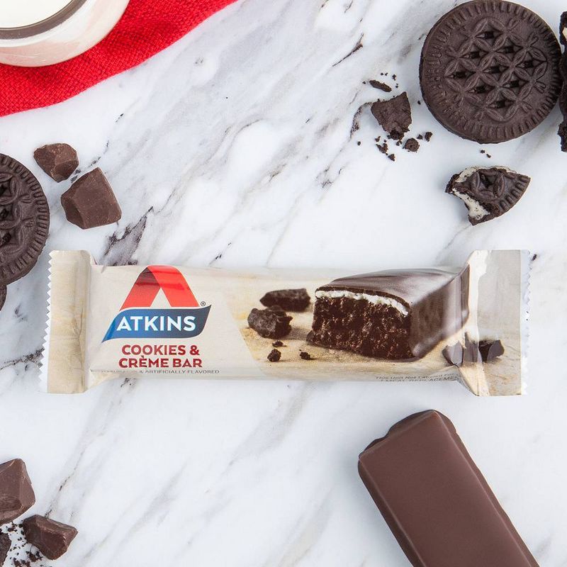Atkins Nutrition Bars - Cookies & Cream - 5ct