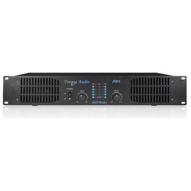 Technical Pro aw1 Torque Audio 2U Professional 2CH Power Amplifier - Black
