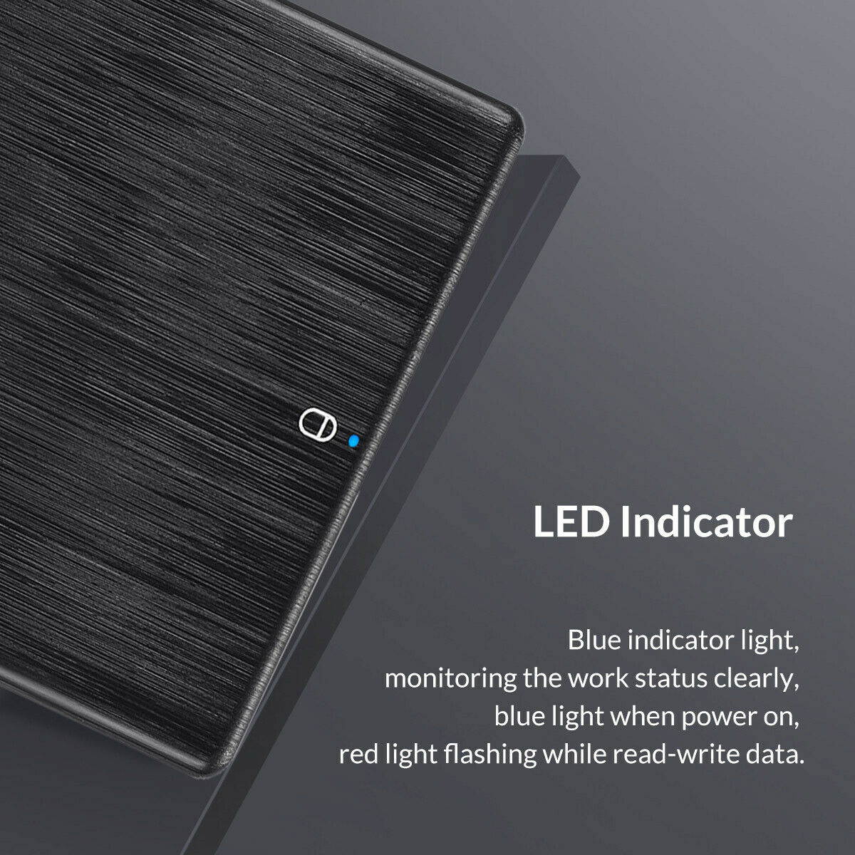 USB 3.0 2TB SATA SSD External Hard Drive Portable Desktop Mobile Hard Disk TP