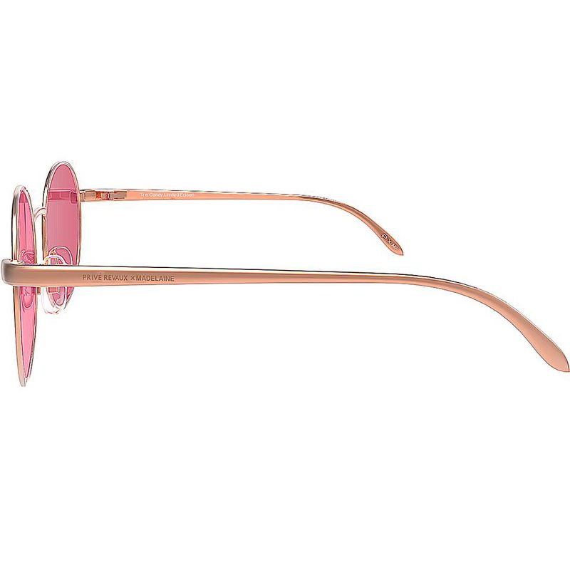 Priv&eacute; Revaux The Candy  Unisex Oval Polarized Sunglasses Rose Gold 52mm