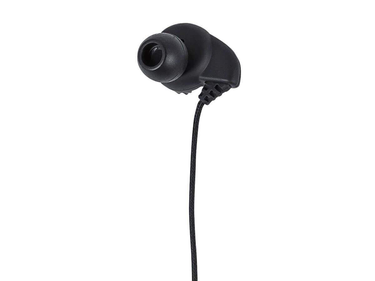 Monoprice Enhanced Bass Hi-Fi Noise Isolating Earbuds Headphones, Black