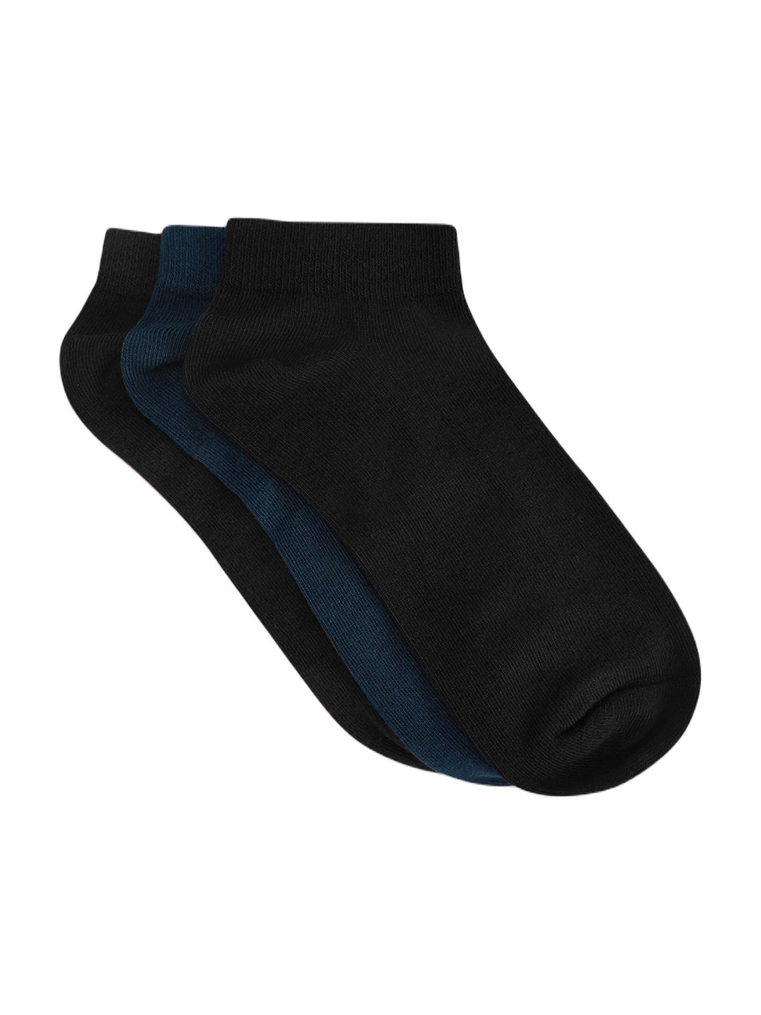 Honey by Pantaloons Multicolor Solid Socks - Pack of 3