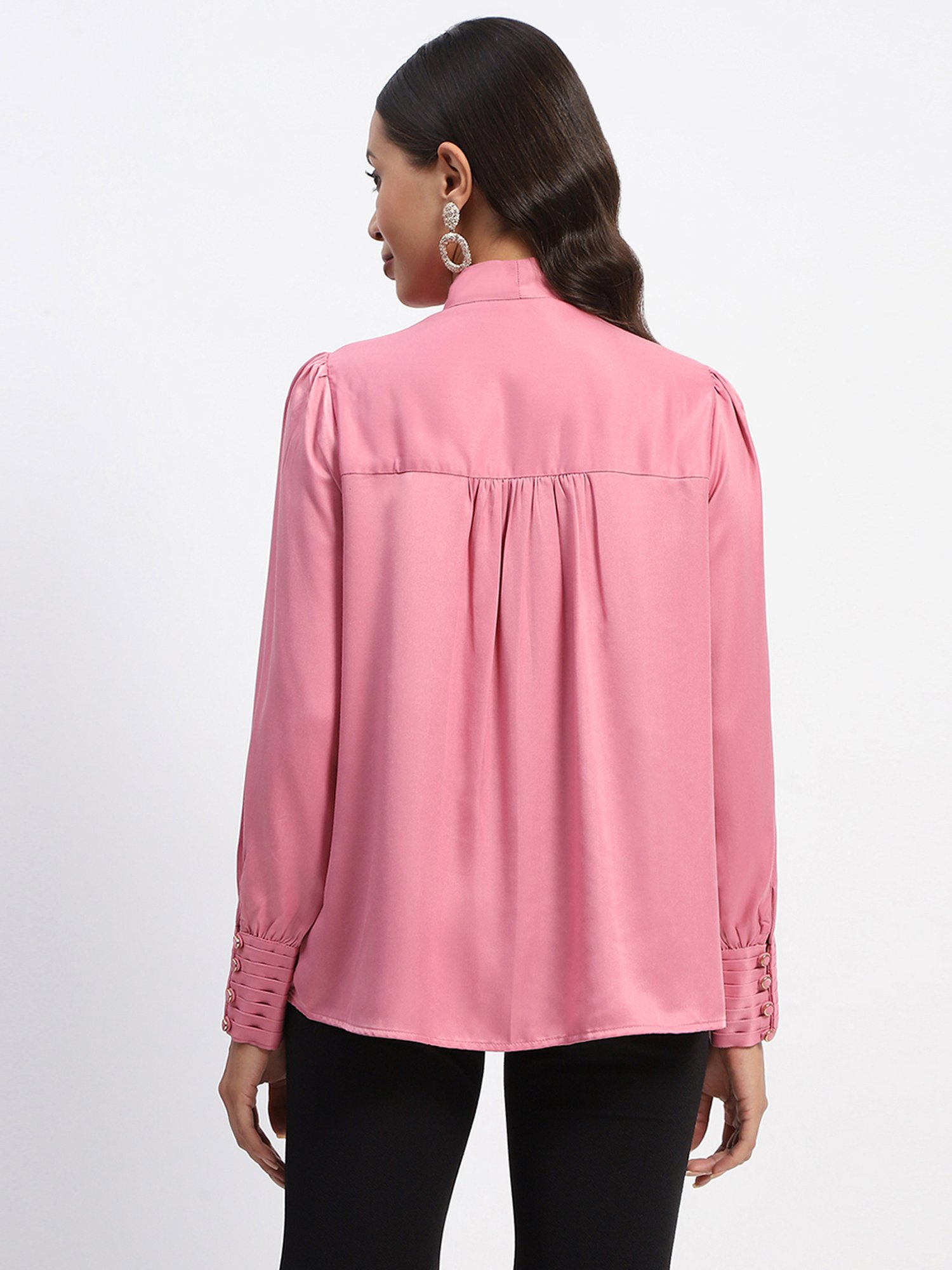 MADAME Pink Relaxed Fit Top