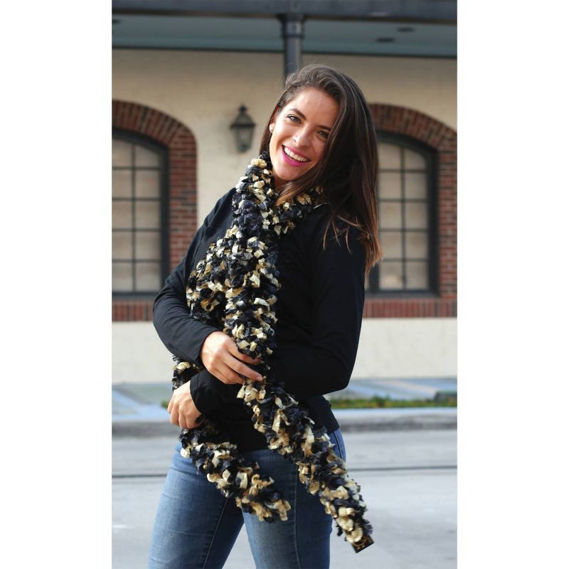 Featherless Boa Gold/Black