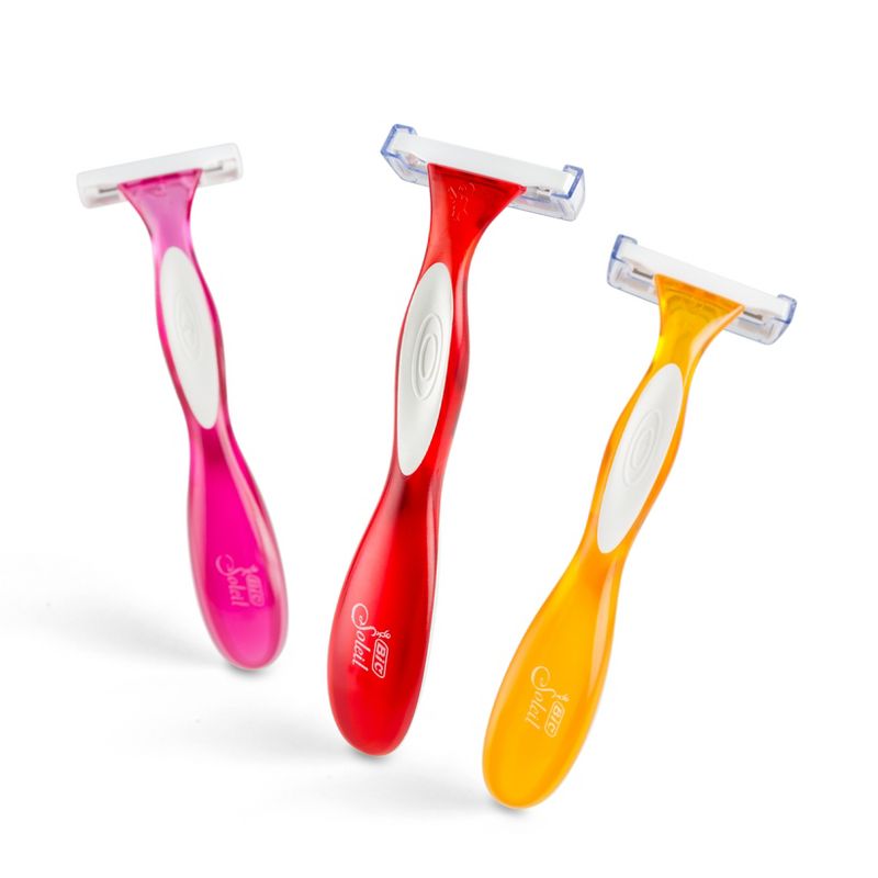 BIC Soleil Smooth Colors 3-Blade Women's Disposable Razors - 8ct
