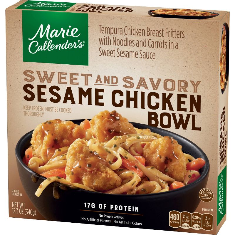 Marie Callender's Frozen Sesame Chicken Bowl - 12.3oz