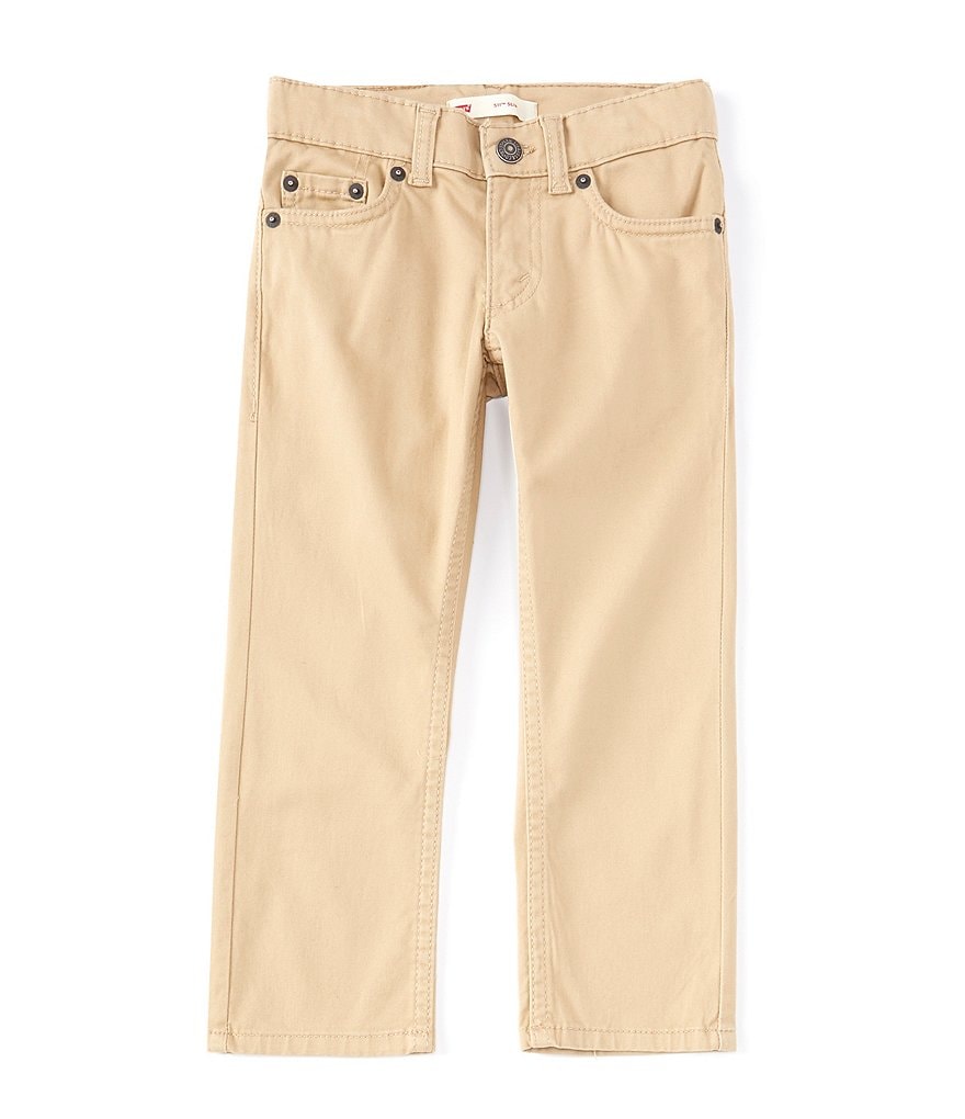 Class Club Little Boys 2T-7 Modern Fit Comfort Stretch Synthetic Pants