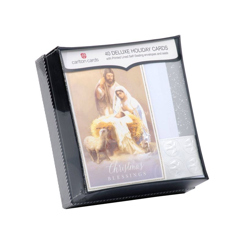 Carlton Cards 40ct Nativity Scene Boxed Cards