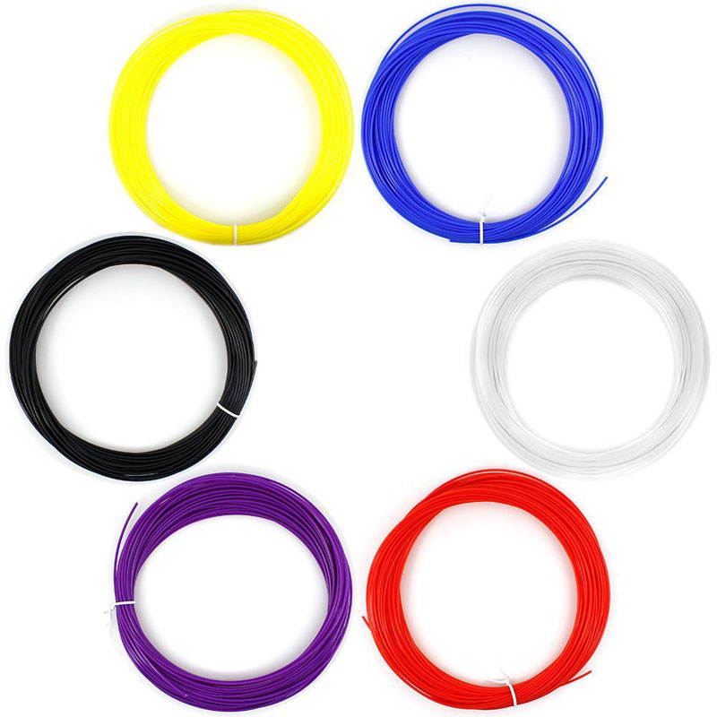 5m 3D Filament PLA 1.75mm 3D Printer Filament Materials for Low Temperature 3D Printing Pen 3D Pen-Black color