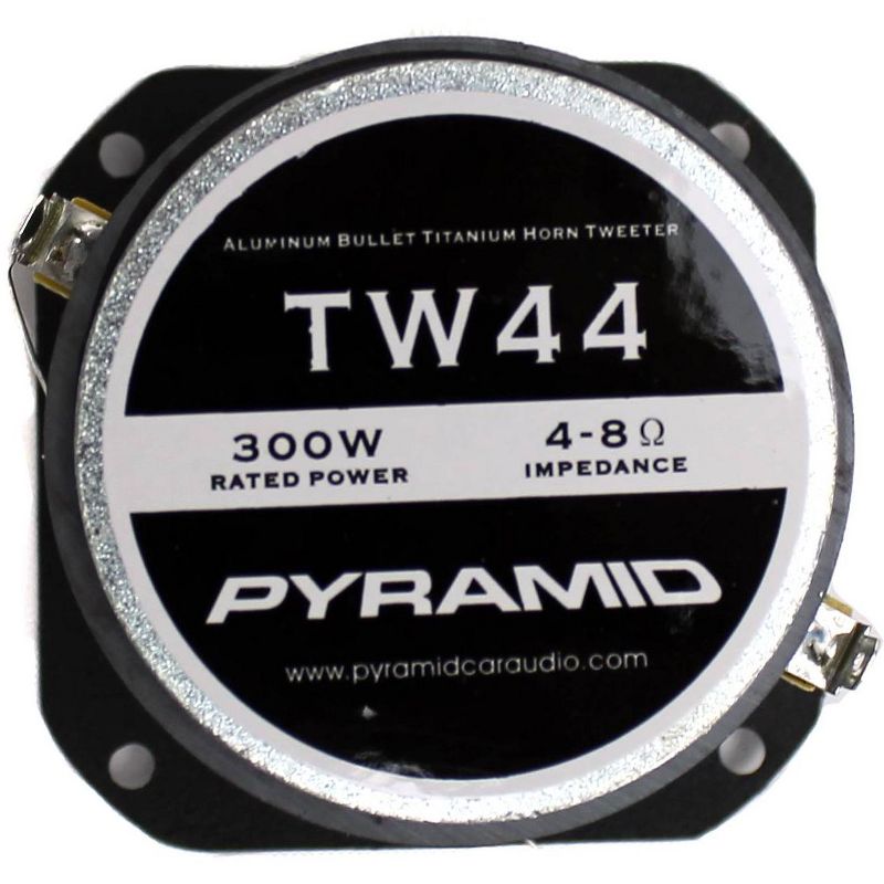 Pyramid TW44 1" 600W Heavy Duty Titanium Dome Bullet Car Super Tweeters