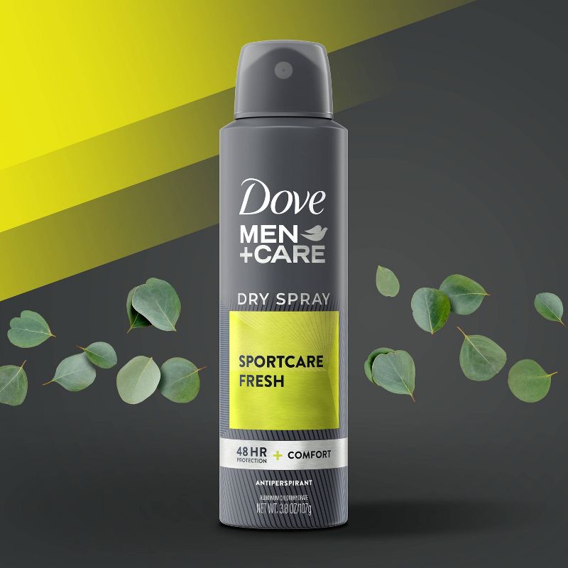 Dove Men+Care Sport Care Active Fresh 48-Hour Antiperspirant & Deodorant Dry Spray - 3.8oz