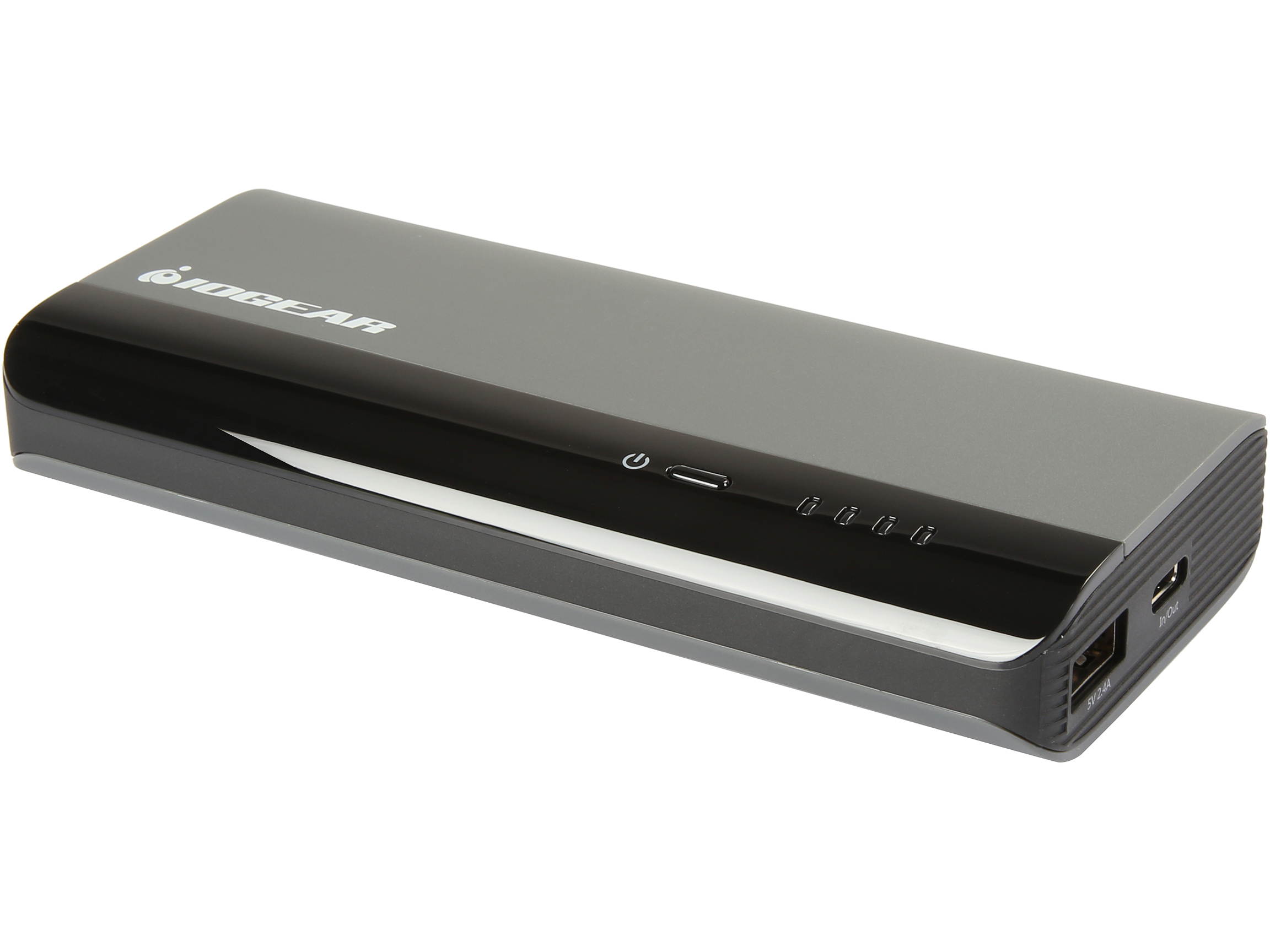 IOGEAR GearPower 10,000 mAh USB-C Portable Charger / Power Bank with Ultra Fast Smart Charging - GMPC10K