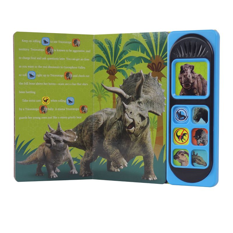 Jurassic World Roll With The Dinosaurs - Little Sound (Board Book)