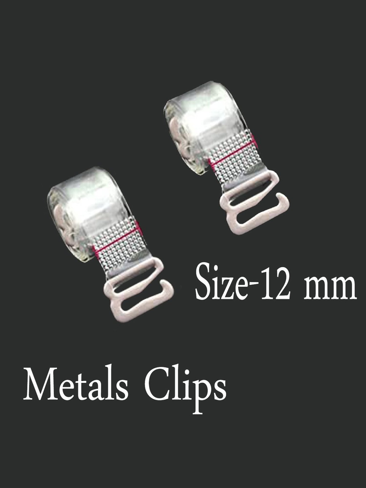 FIMS: Fashion is my Style Transparent Bra Straps - Pack Of 2