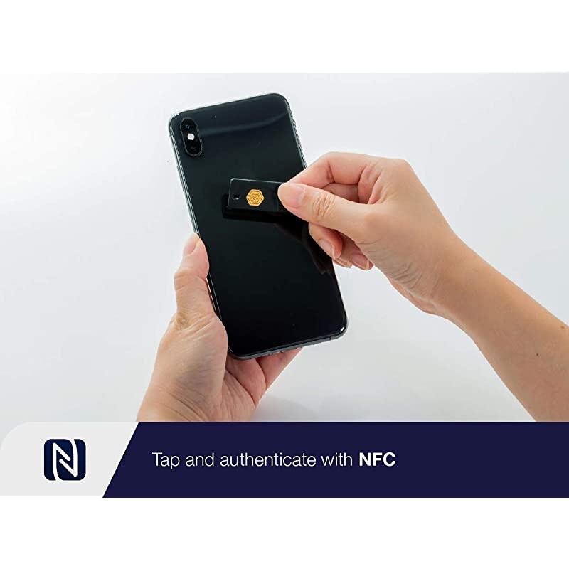 Idem Key FIDO Security Key USB Security Key NFC Security Key for First and Second Factor Authentication with USBA and NFC Interfaces Across Mobile Devices and Computers