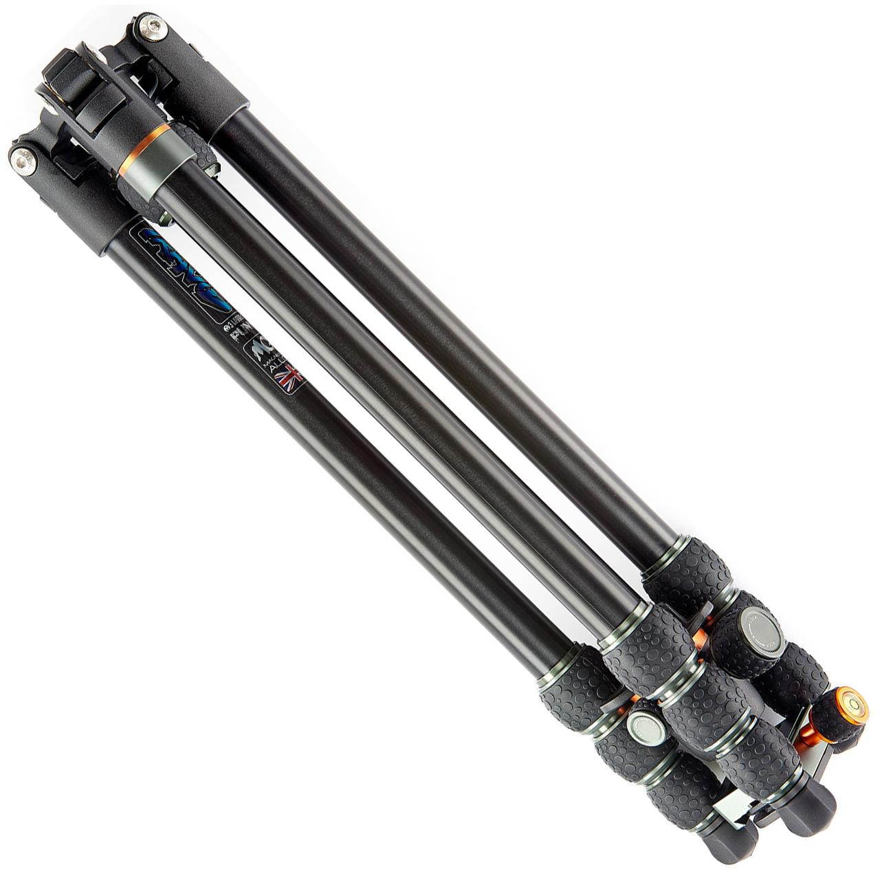 3 Legged Thing Travis Black Aluminum 4-Section Tripod with AirHed Neo Ballhead