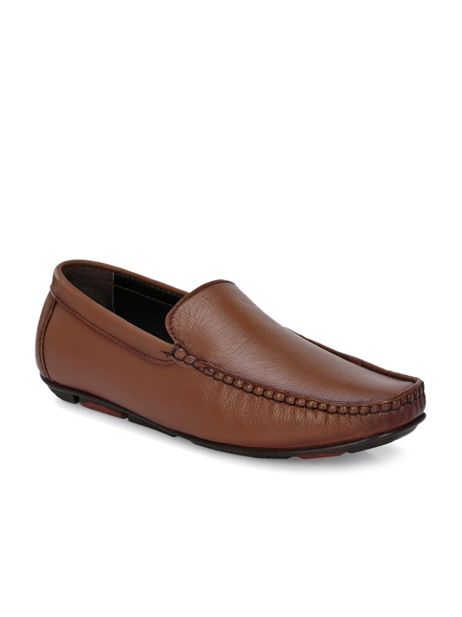 Clog London Men's Tan Casual Loafers