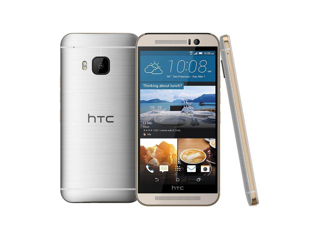 HTC ONE M9 32GB Unlocked GSM 20MP Camera Smartphone (Verizon version) Silver