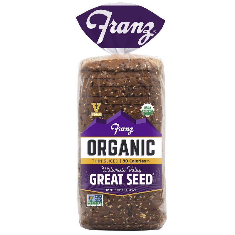 Franz Organic Great Seed Thin Sliced Bread - 20oz