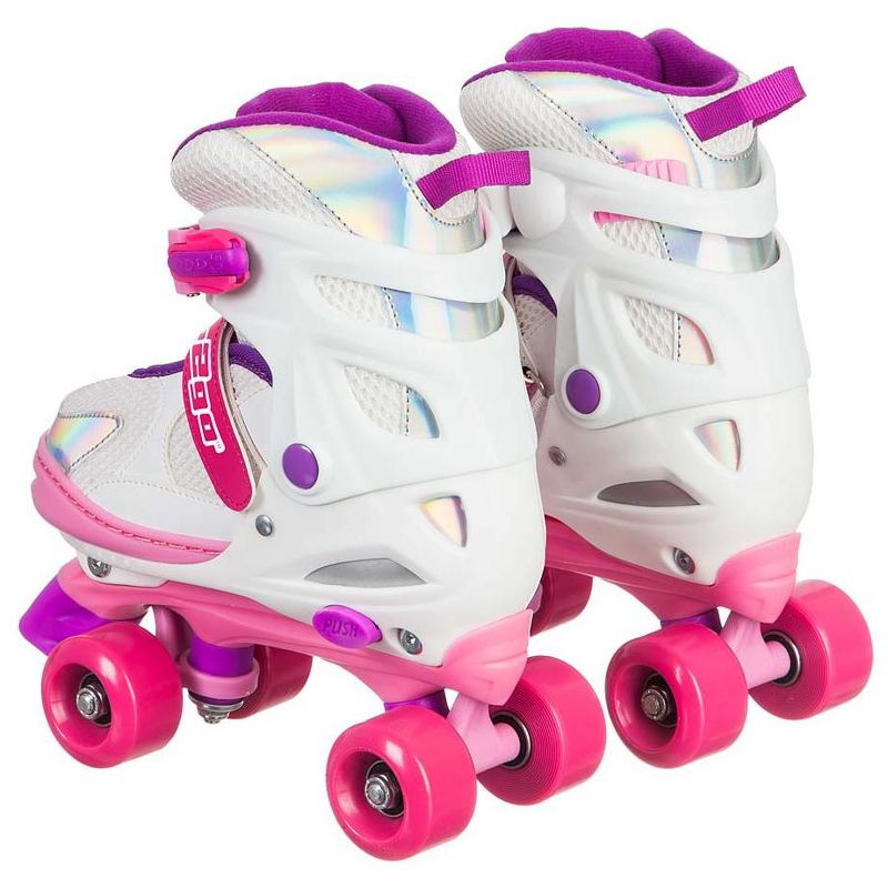 HearthSong One2Go Adjustable Roller Skates for Kids