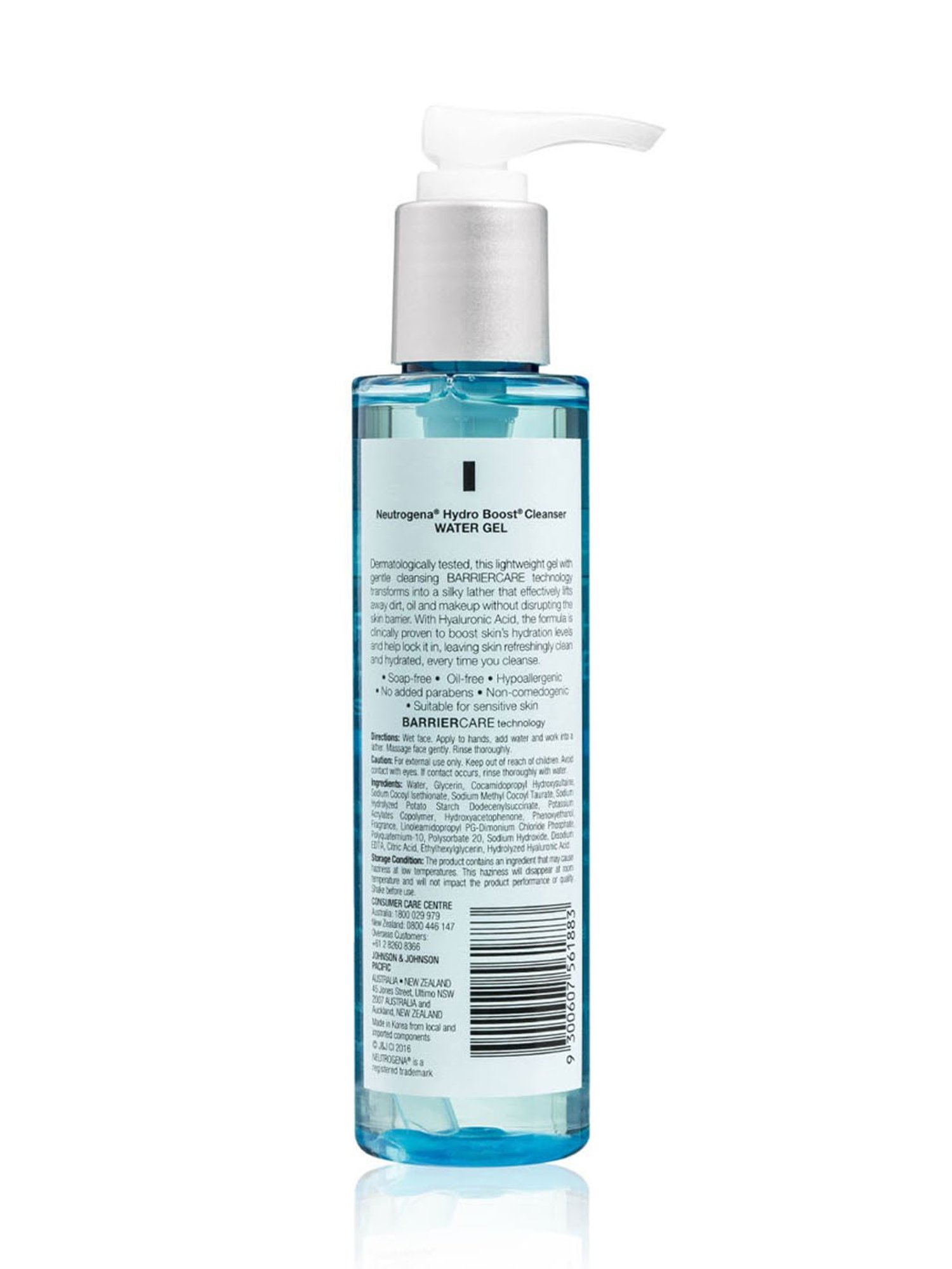 Neutrogena Hydro Boost Water Gel Cleanser - 145 ml