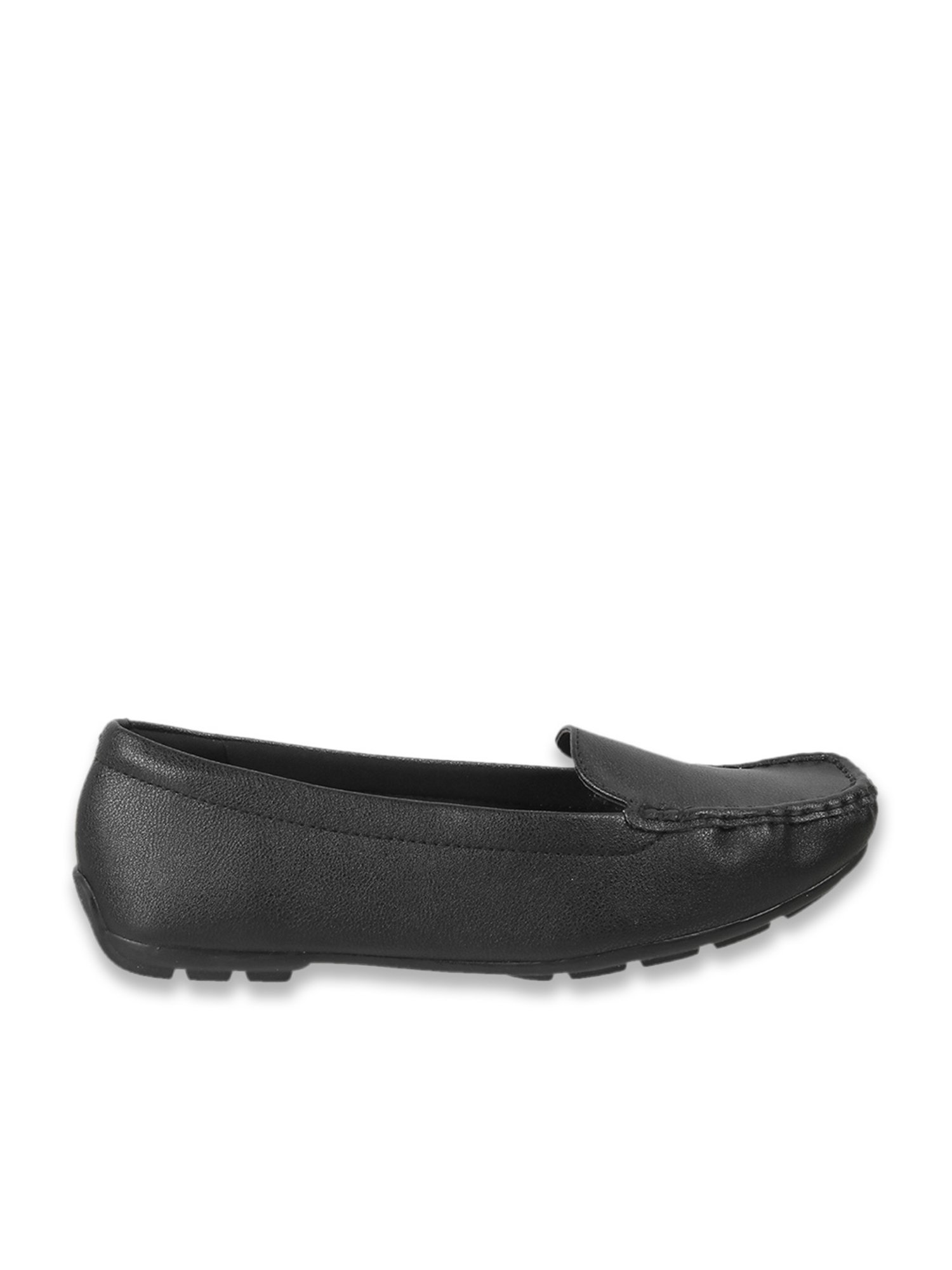 Da Vinchi by Metro Women's Black Casual Loafers