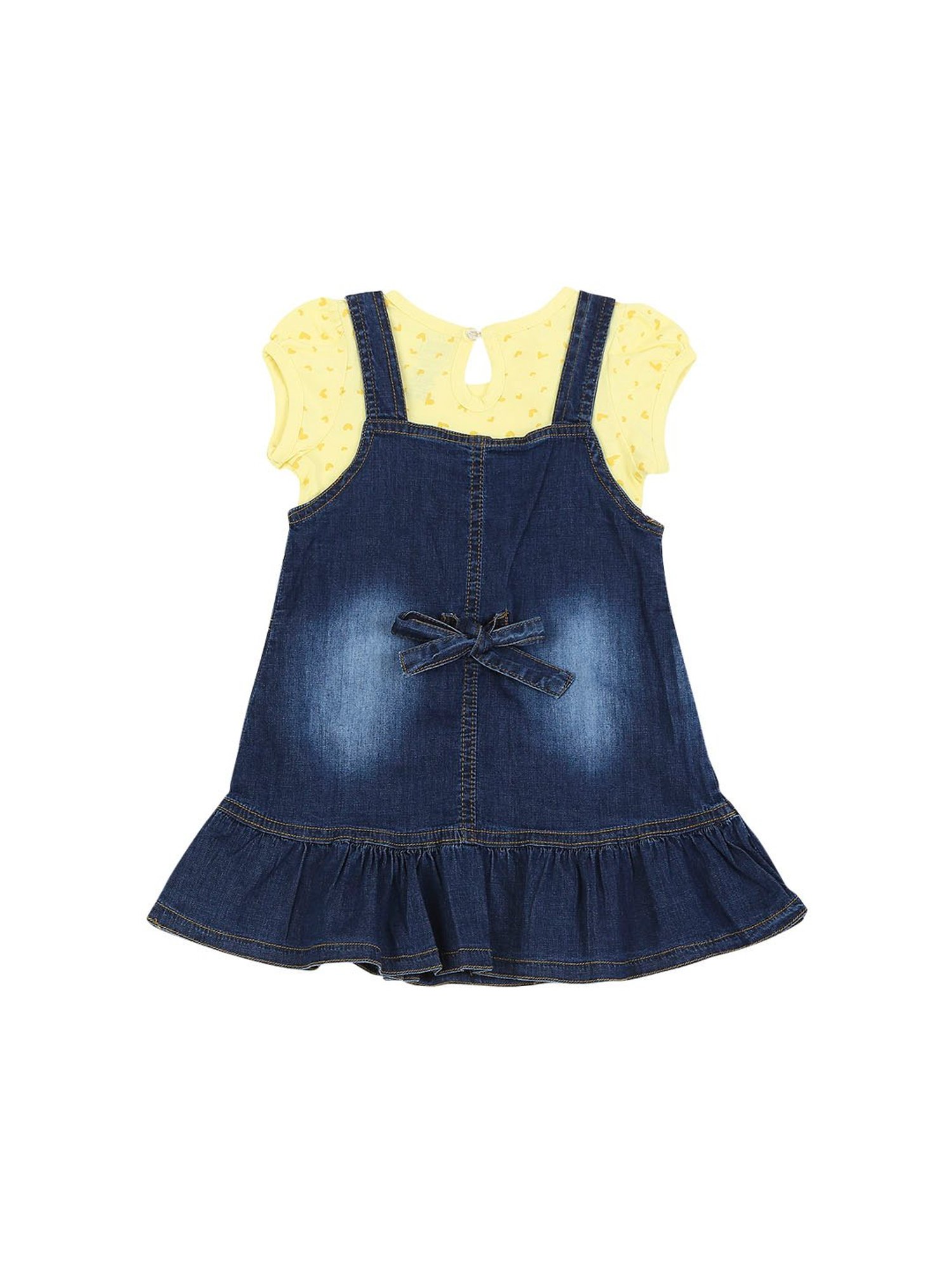 Stylestone Kids Red Printed Jumpsuit