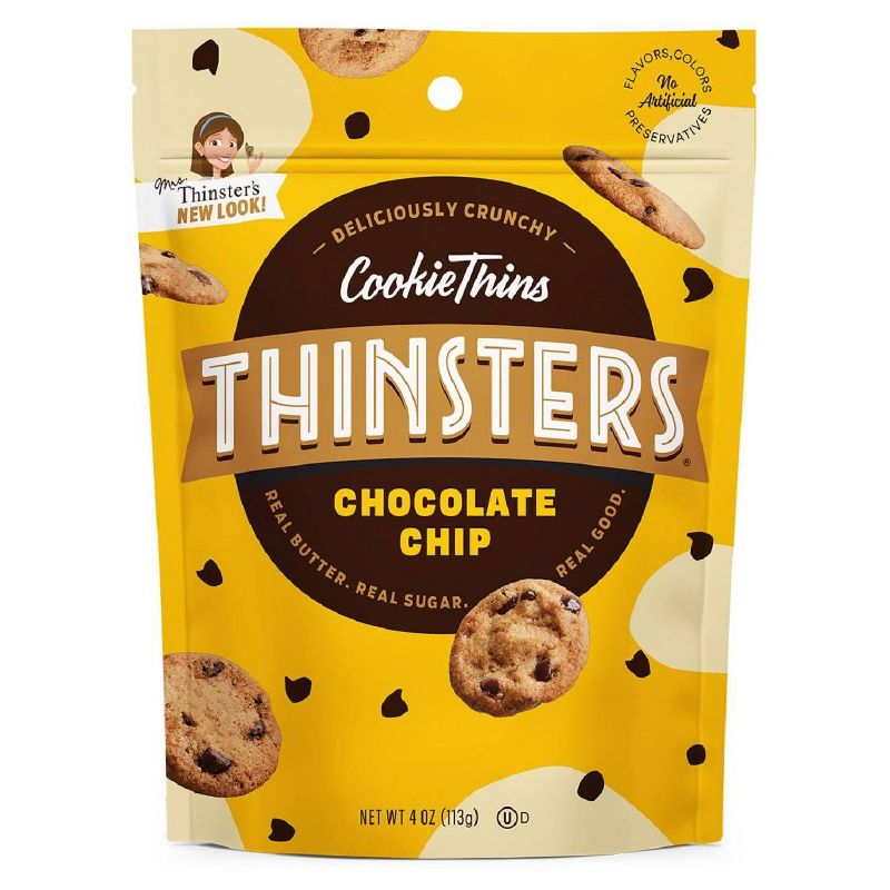 Thinster's Chocolate Chip Cookies - 4oz