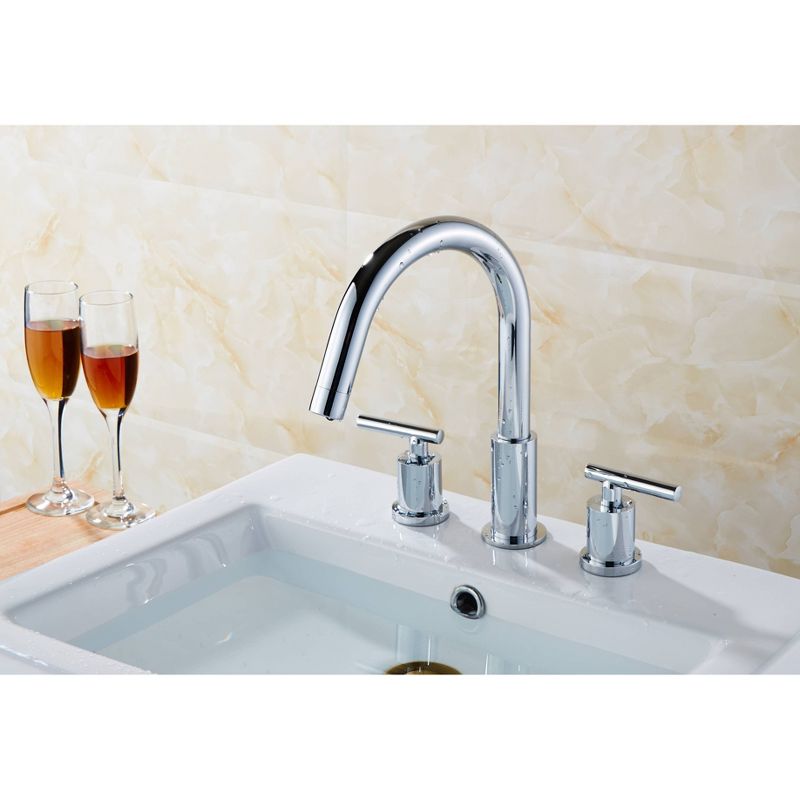 3H8" CUPC Approved Stainless Steel Swan Faucet Chrome - American Imaginations