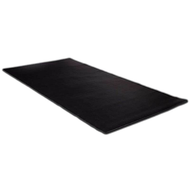 Extended Gaming Mouse Pad 3XL with AntiFray Stitched Edges 48quot x 24quot Black