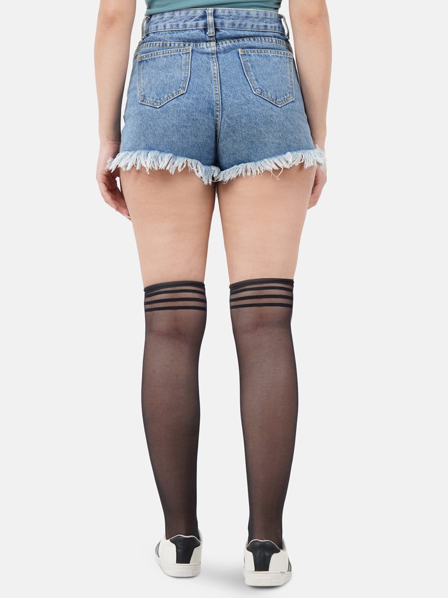 Da Intimo White Lace Stockings