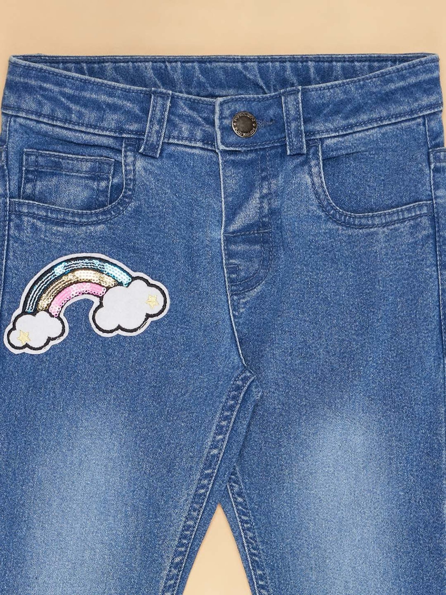 Girls ONLY Girls Black Flared Fit Jeans