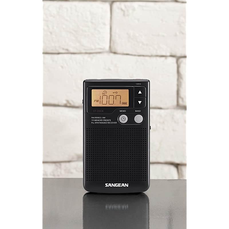 DT200X FMStereoAM Digital Tuning Pocket Radio