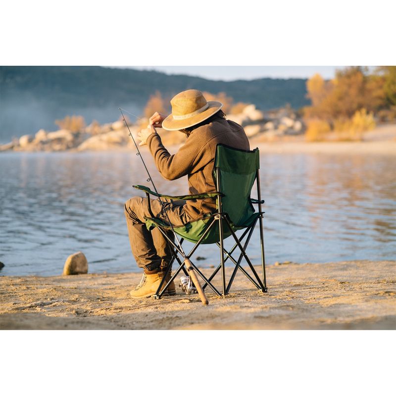 TravelChair 589 C Series Rider Foldable Lightweight Portable Outdoor Camping Chair with Carry Bag, Red