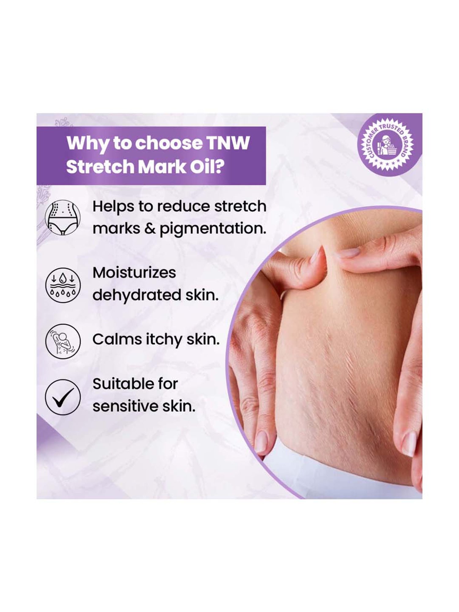 Mom & World Skin Bio Therapy Oil For Stretch Marks - 200 ml