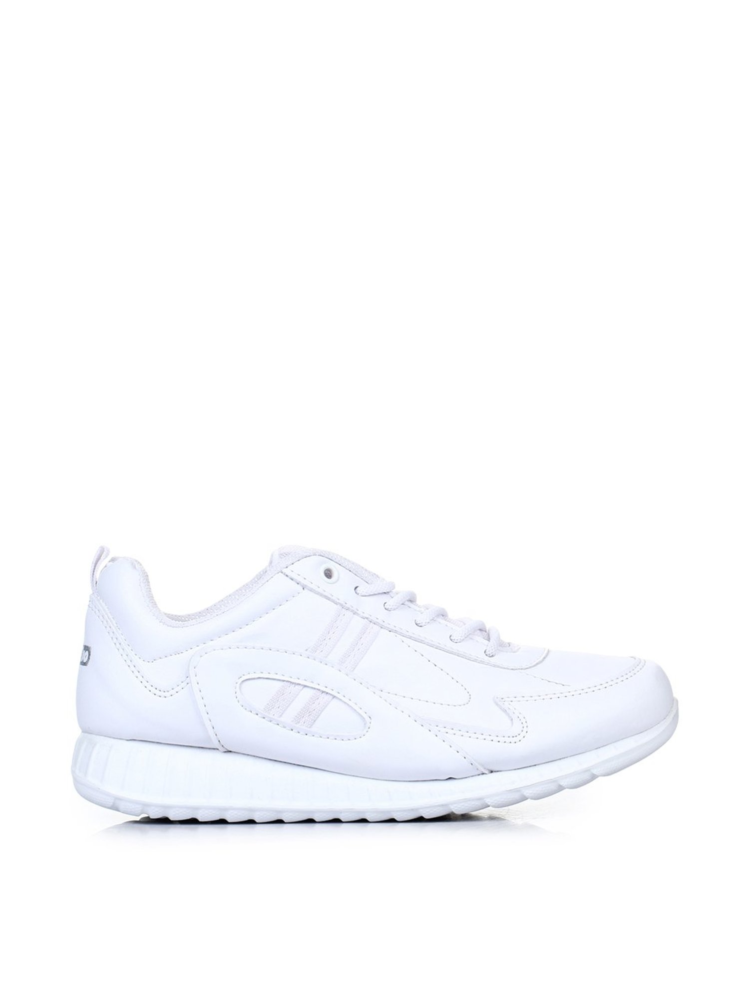 Force 10 By Liberty Kids White School Shoes