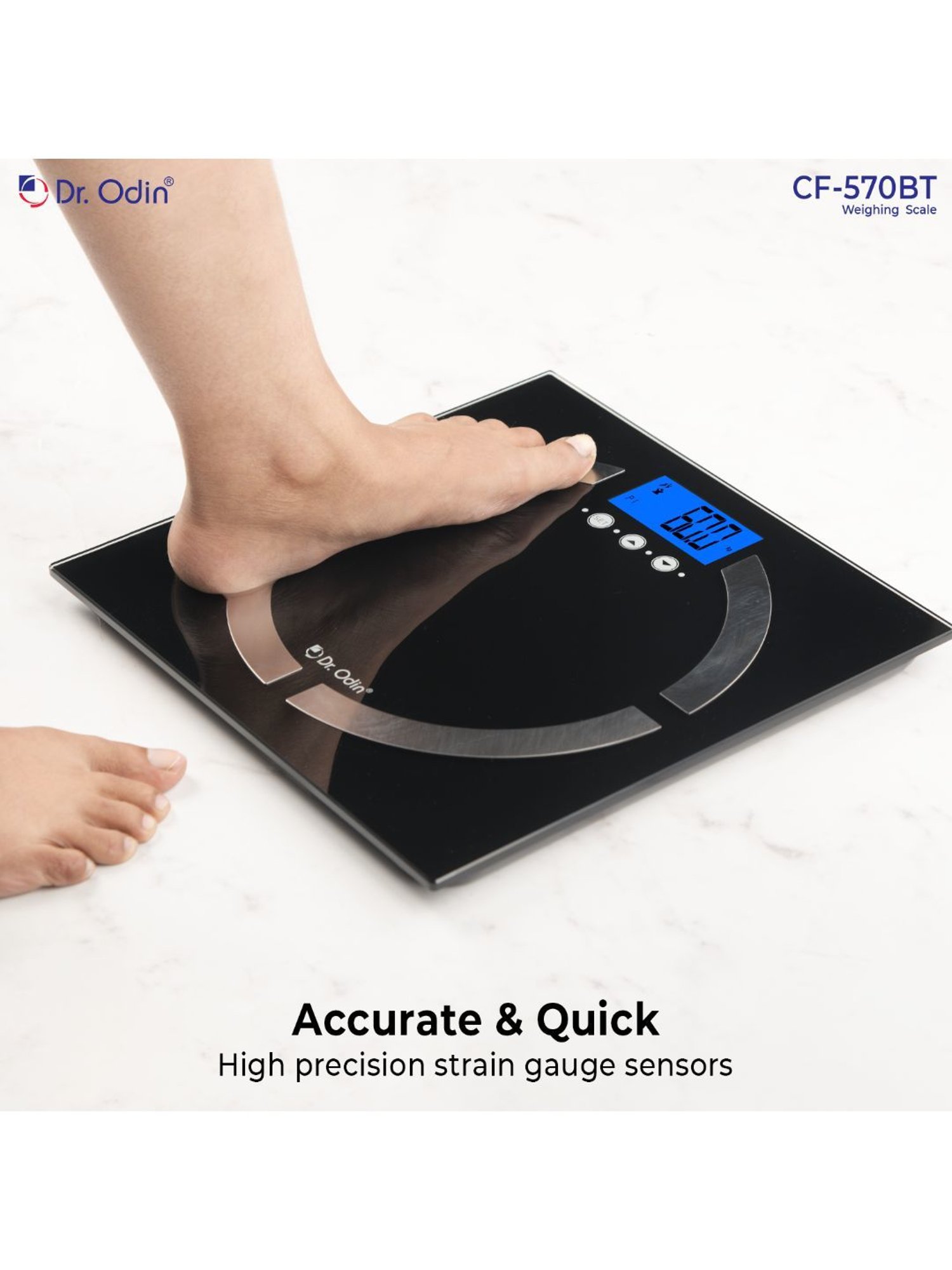 Dr. Odin CF-570BT Body Fat Analyzer (Black)