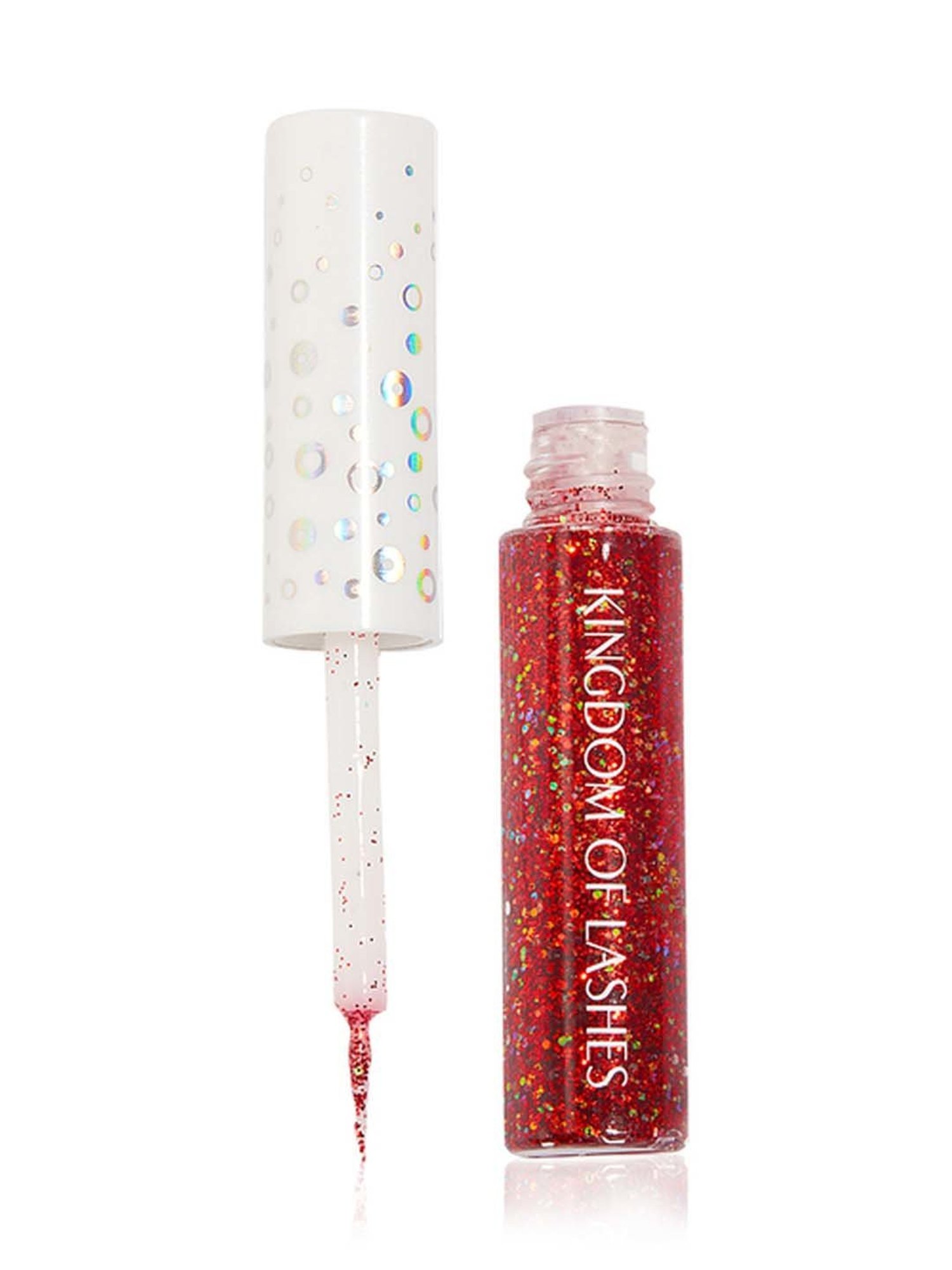 Kingdom of Lashes Diamond Glitter Eyeliner Glam Red - 5 ml