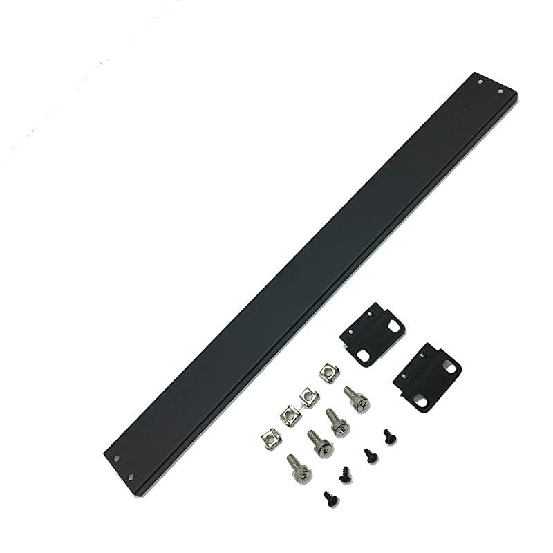 1U New Disassembled Blank Rack Mount Panel for 19Inch Server Rack Enclosure or Network Cabinet Black