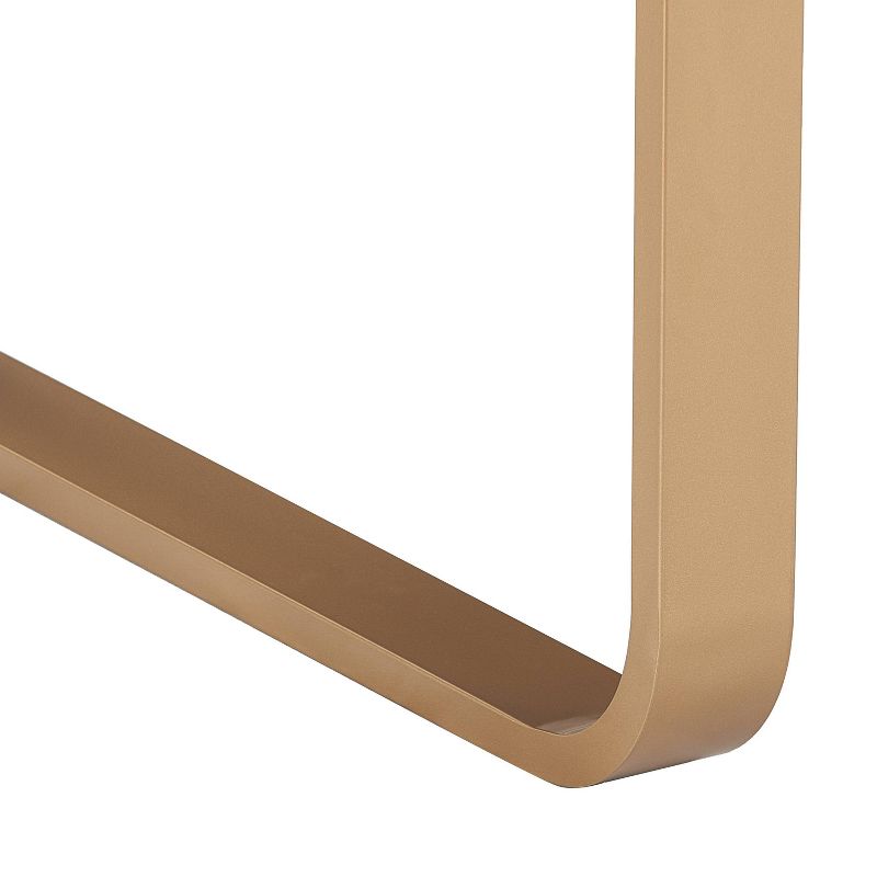 Gerard Dining Table Sonoma Oak and Gold - Finch