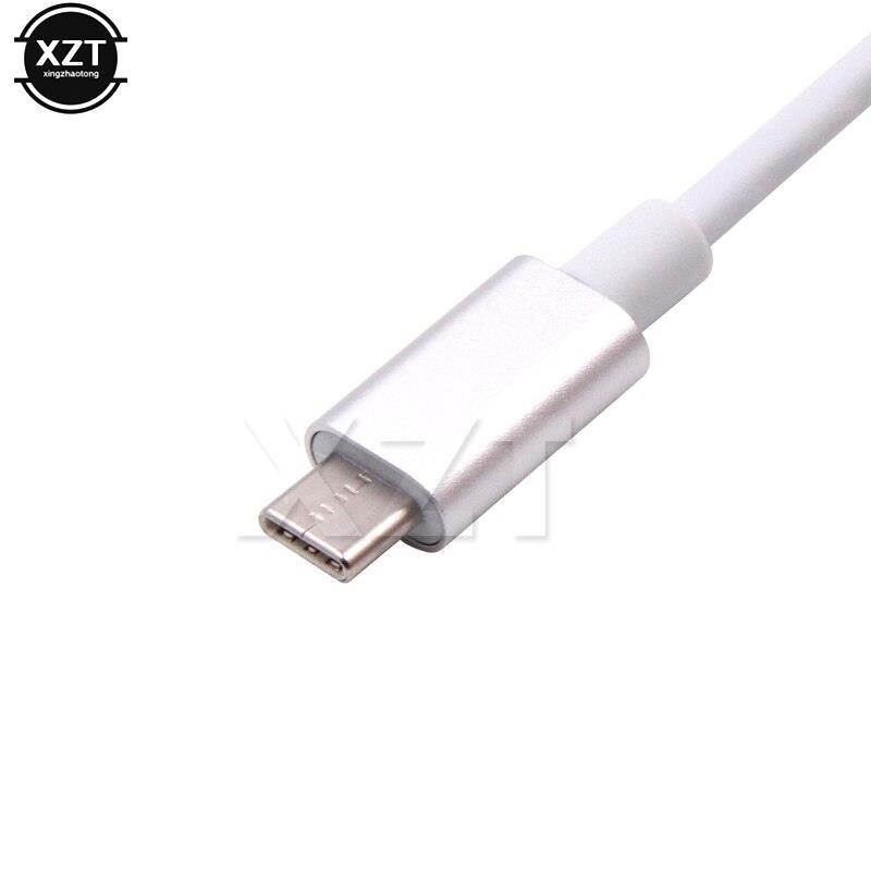 1pcs Type-C Hub USB-C to 3Port USB 3.0 Hub with RJ45 Ethernet Adapter Network LAN  USB Hub for Apple USB 3.1 MacBook