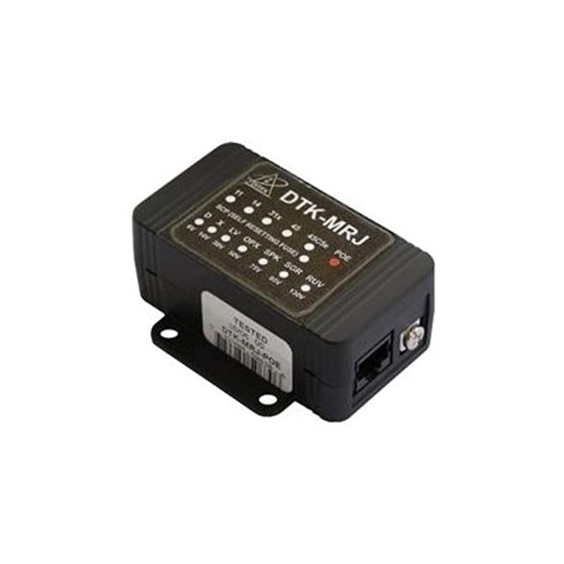 DTK-MRJPOE 10GBE POE Protector, Single Channel, RJ45 Connection