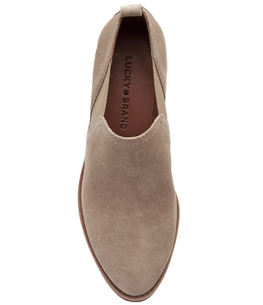 Lucky Brand Fallo Leather Booties